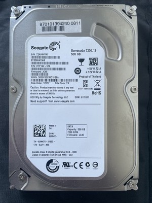Seagate Barracuda 7200.12 500GB (3,5 Zoll) (ST3500418AS)