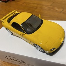OttOmobile 1/18 Mazda RX-7 FD3S Yellow Model Car