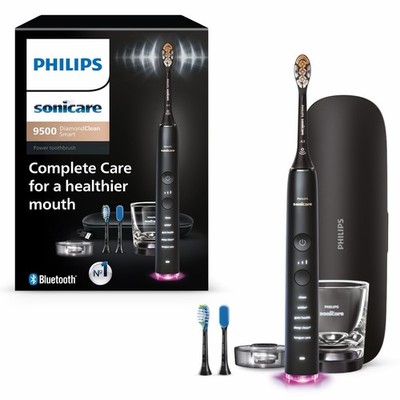 Philips Sonicare 9500 DiamondClean Smart Black Electric Toothbrush Bluetooth