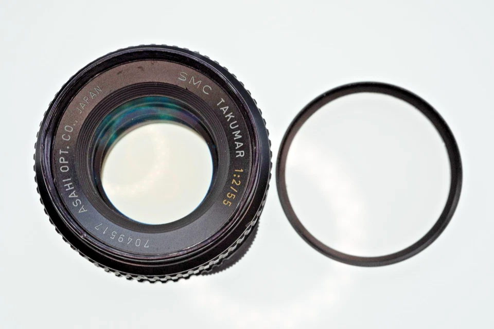 Asahi Pentax SMC Takumar 55mm f/2 M42 Mount Prime Lens - Super condition - Image 2 of 4