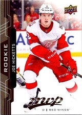 2018-19 UPPER DECK MVP JOE HICKETTS ROOKIE DETROIT RED WINGS #240