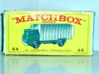 Reconditioned Original E4 Box for Lesney Matchbox #44c GMC Refrigerator Truck