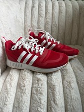 Adidas MULTIX Unisex Everyday Sneaker 6.5 US 5 UK - Scarlet red cloud white