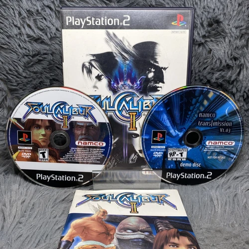 Soul Calibur II Sony PlayStation 2, 2003 PS2 Complete With Manual Tested