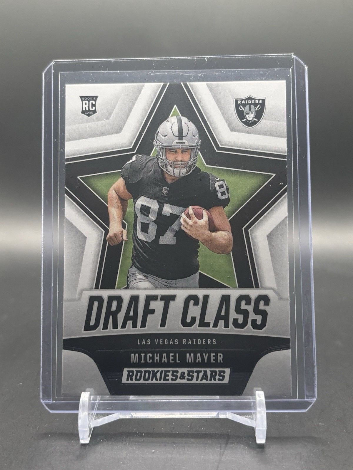 2023 Panini Football Rookies Stars Draft Class Michael Mayer #DC-13 Raiders