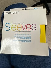 Memorex Color CD/DVD Paper Storage Sleeves 50 Pack