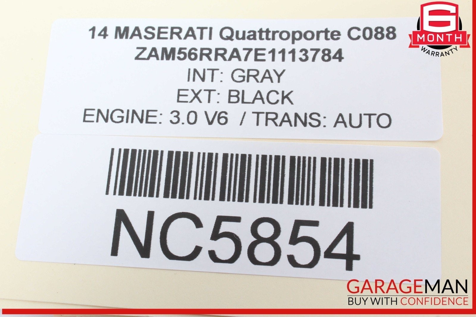 Maserati Quattroporte 2014-2020 RIGHT Steering wheel P/N 670015388