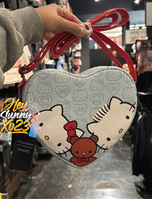 Loungefly Hello Kitty & Dear Daniel Heart Crossbody Bag