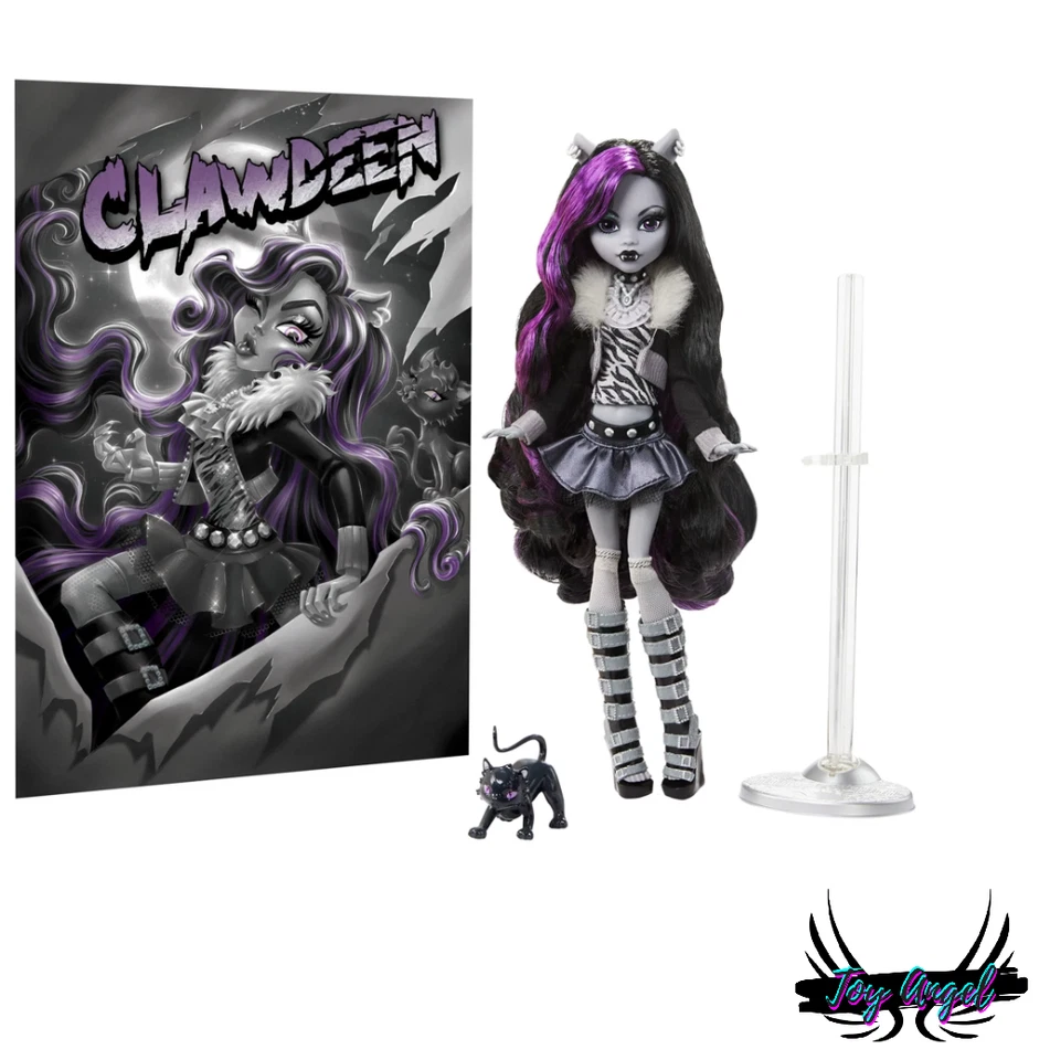 Monster High Reel Drama Clawdeen Wolf Doll - Limited - Mattel