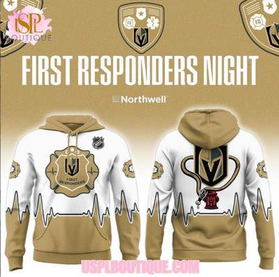 Vegas Golden First Responders Night 2026 Hoodie 3D Gift For Valentine