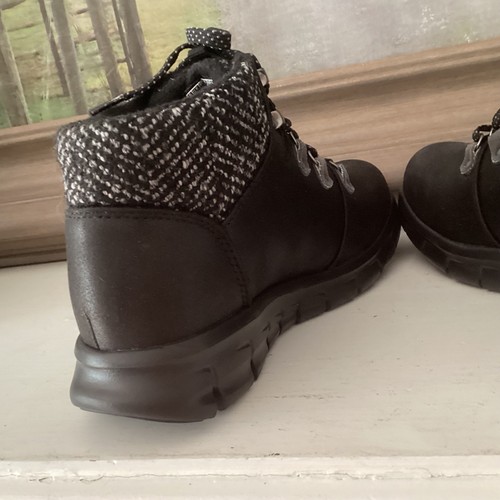 Botas de senderismo Skechers Synergy repelentes al agua frío aturdimiento carbón talla para mujer 7,5 - Imagen 7 de 15