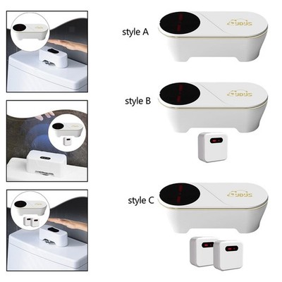 Intelligentes, Berührungsloses Toilettenspülventil mit Wiederaufladbaren