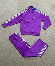 adidas Originals Firebird Womens Tracksuit Purple Burst Loose Fit New Sz S, M, L
