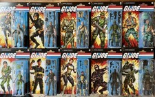GI Joe Classified Retro Snake Eyes New Beach Head Duke Flint Scarlett Stalker