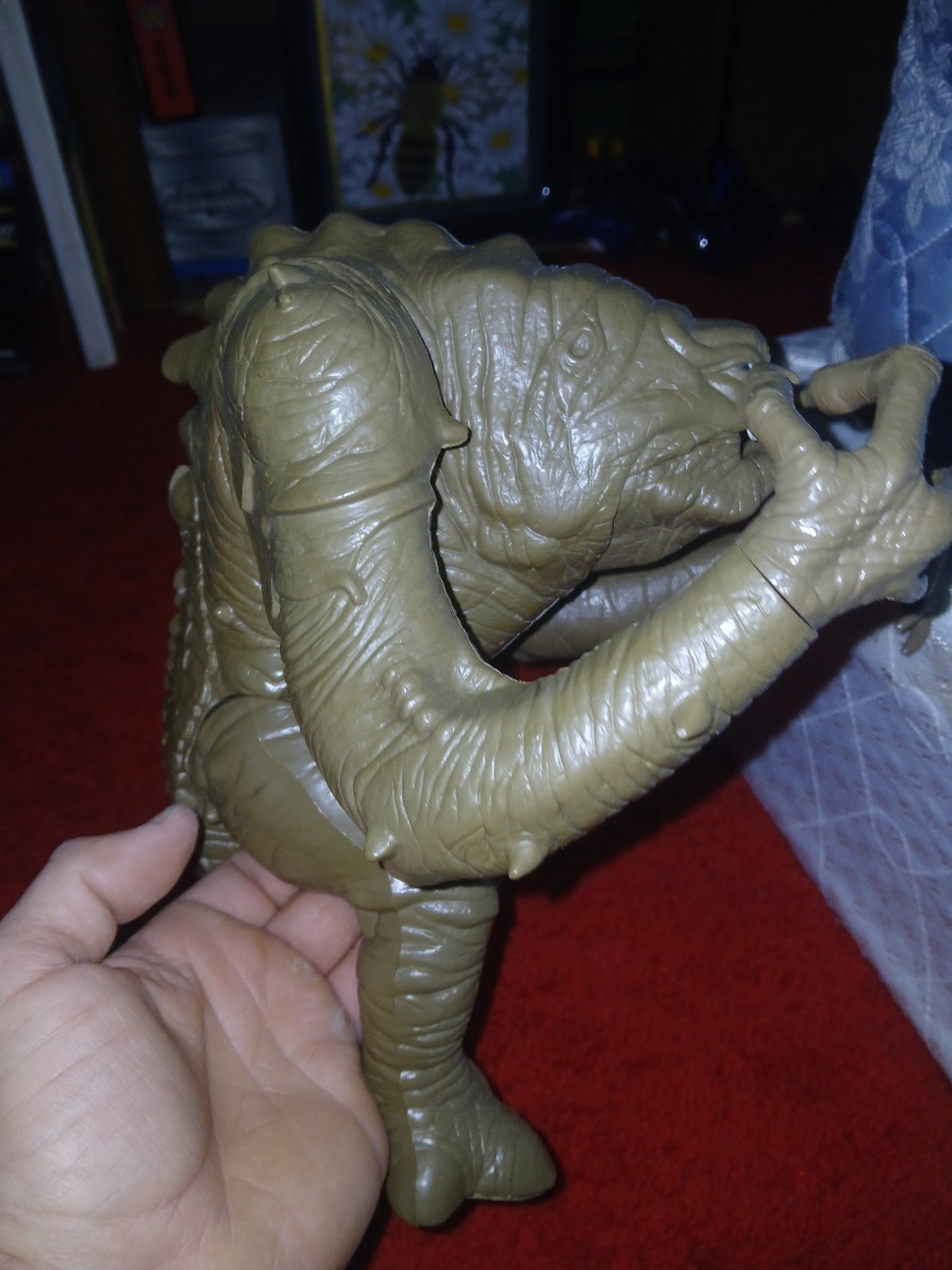 Vtg Kenner 1984 Star Wars Return of the Jedi Rancor Monster Action Figure Works