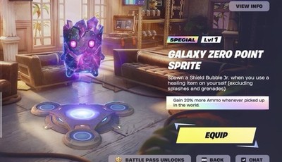(First In The World)Galaxy Zero Point Sprite