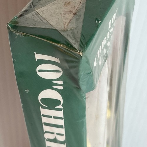 Vintage 10" Weihnachten konische Kerze 2er Set Weihnachtskerzen Neu im Karton - Bild 15 von 15