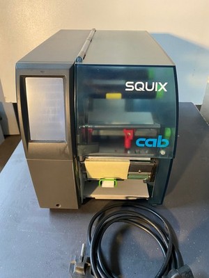 Etikettendrucker CAB Typ SQUIX 4/300P Labelprinter sofort einsatzbereit TOPPi