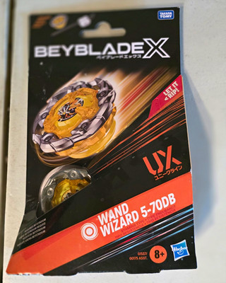 Hasbro Beyblade X UX Wand Wizard 5-70DB Spinning Top Ages 8-11 (2024)