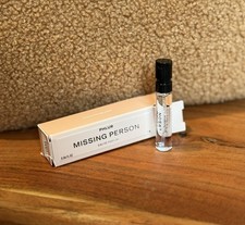 Phlur Missing Person Eau De Parfum EDP 0.06 fl oz/2mL Sample Size New In Box
