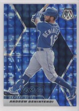 2021 Panini Mosaic Blue Camo Mosaic Prizm Andrew Benintendi #7 2w3