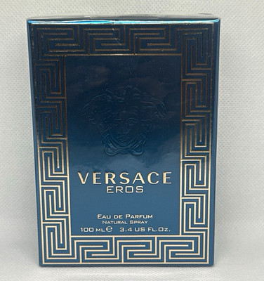 Versace Eros Men's Regular Size 3.4 fl oz / 100ml Eau de Parfum Spray