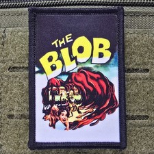 The Blob Patch Moral Tactical Horror Movie USA Made Hook & Loop 3x2