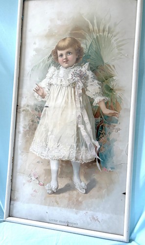 Victorian Chromolithograph 15" x 27 1/2" B.T. BABBITTS – Little Elocutionist - Picture 5 of 12