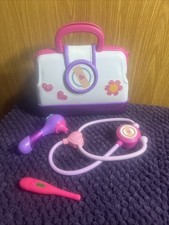 Disney Junior Doc McStuffins Toy Hospital Doctor's Bag Set Used 4 Pieces