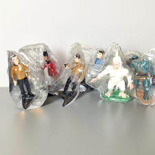 Lot of 6 Star Trek Hamilton PVC Figures -Gorn, Mugato, Kirk,Spock, Uhura, Chekov