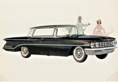 1960s Buick Wagon Poster Vintage Black Station Wagon Ad -16x12/20x16/24x18/36x24