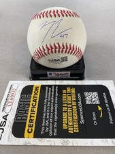SEATTLE MARINERS- MATT BRASH AUTOGRAPH ROLB BASEBALL JSA CL60832