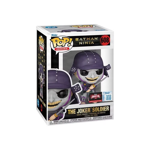 Funko POP! Batman Ninja The Joker Soldier Limited Exclusve Fig 608 + Protector