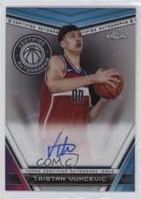 2023-24 Topps Chrome Certified Auto Tristan Vukcevic #CA-TV Auto 00ix