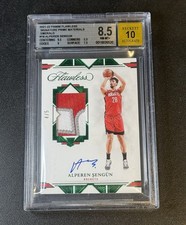 Alperen Sengun 2021 Flawless Emerald /5 RPA BGS 8.5/10