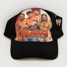 WWE RAW Youth Hat 54cm World Wrestling Entertainment Cena Orton Michaels HHH NWT
