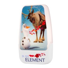 Disney Frozen Olaf Sven LED Night Light Dusk to Dawn Plug In Kids Room 45830