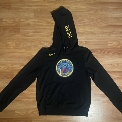 warriors hoodie nike