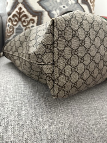 Bolso de Mano GG Ophidia Supreme Mediano Marrón Beige - Imagen 6 de 16