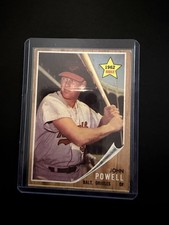 1962 TOPPS BASEBALL CARD #99 JOHN POWELL ROOKIE. rookie card picture