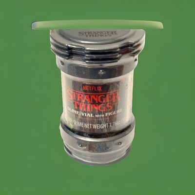 STRANGER THINGS SLIME VIAL WITH FIGURE 1.76 OZ NEW/SEALED