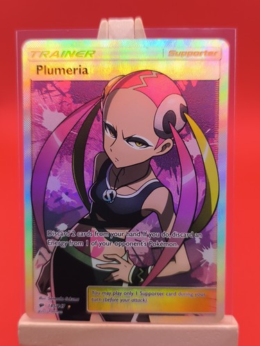 Plumeria 145/147 Burning Shadows Full Art  Ultra Rare Pokemon Card * New *