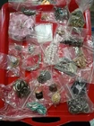 Vintage And Modern Costume Jewelry Lot All Bagged Items From Estate Sale