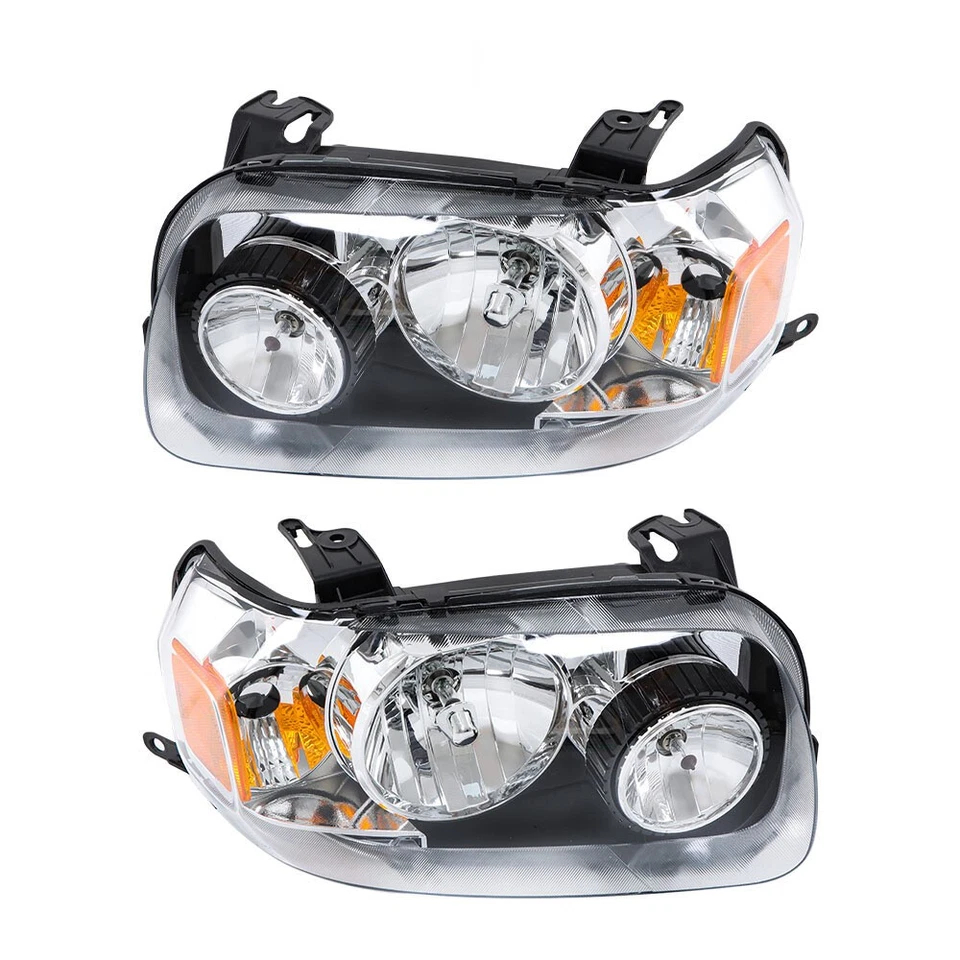 Halogen Headlights For 2005-2007 Ford Escape W/ Bulb Left&Right Side Pair LH+RH - Изображение 4 из 4