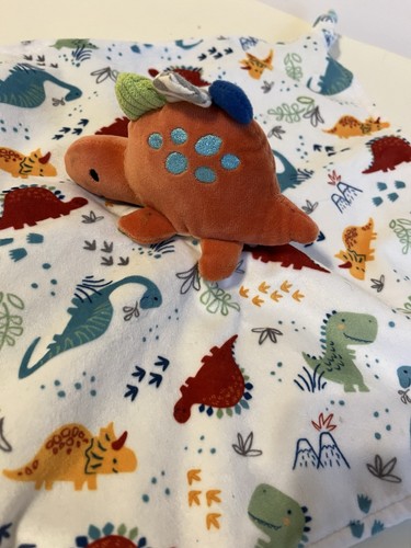 NEU Mary Meyer Pebblesaurus Dinosaurier geknotete Ecken Sicherheit liebevolle Babydecke - Bild 6 von 7