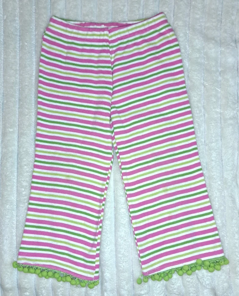 Niñas De Colección MIS-TEE-V-US Boutique Conjunto 4T 4 5 Columpio Top Túnica Vestido Pantalones Pompones Foto 4 de 4