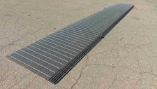 Steel Grating - Painted - 35-3/4" x 17' x 1" - Platform, Mesh, Floor, Bar Grate