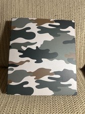 U Brands 1" Binder Set Modern Camo w/ 5 Tab Dividers Set School Work