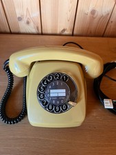 Kult Telefon FeTAp 611 Ockergeld OVP Wählscheibe Analog
