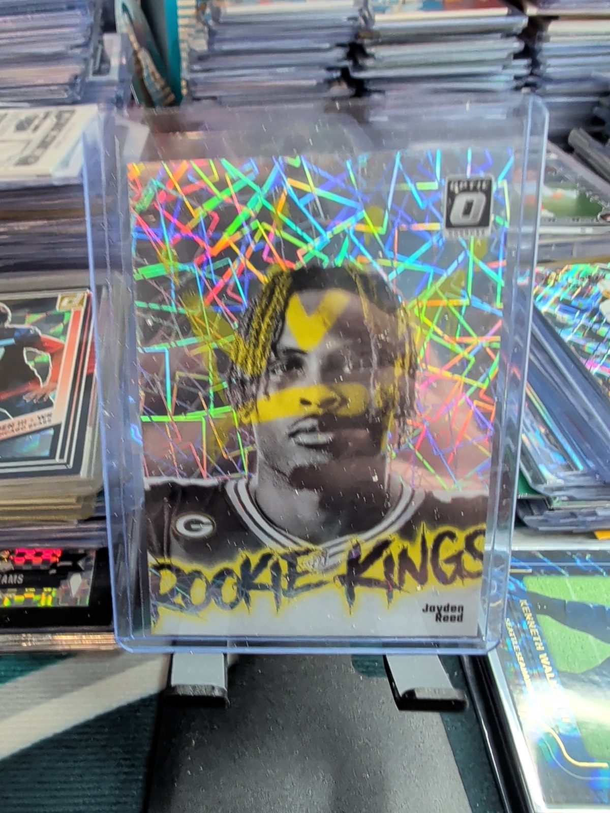 2023 Panini Donruss Optic Rookie Kings Jayden Reed #19 (RC) 🟢CASE HIT 🟢